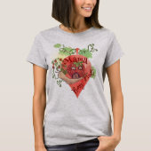Launige Schnecke & Erdbeermama T-Shirt (Vorderseite)