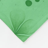Launige St. Patrick's Day-Figuren Fleecedecke (Ecke)