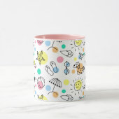 Launige Strandtag-Tasse Tasse (Zentrum)