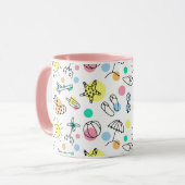 Launige Strandtag-Tasse Tasse (Vorderseite Links)