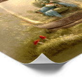 Launige Wald-Geschichtenbuch Kinderposter Poster (Ecke)