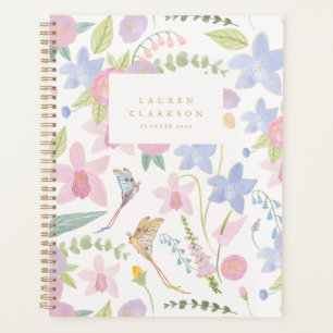 Launiger Blumen-Schmetterling-Planner Planer