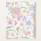 Launiger Blumen-Schmetterling-Planner Planer (Rückseite)