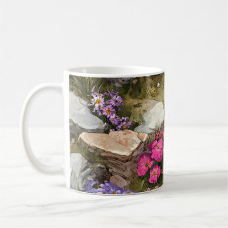 Launiger Blumengartenpfad-Mug Kaffeetasse