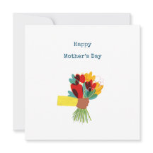 Launiger Blumenstrauß Muttertags-Karte