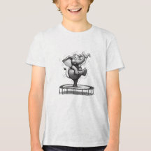 Launiger Elefant auf Trampolin – Süß und Spielreic