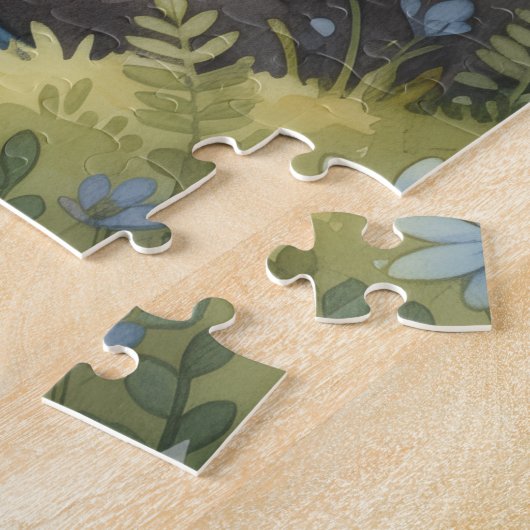 Launiger Gnom-Igel-Puzzle Puzzle (Seite)