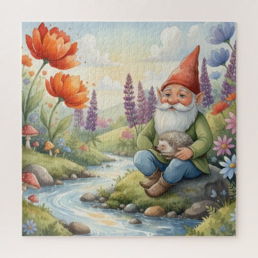 Launiger Gnom-Igel-Puzzle Puzzle (Vertikal)