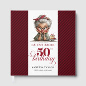 Launiger Humor 50. Frau Feier Gästebuch (Vorderseite)