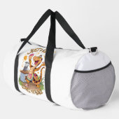 Launiger Schlabberpulli mit kuchenbackender Schlan Duffle Bag (Rechte Ecke)