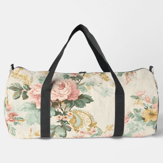 Launiger Waldblüten Duffle Bag (Vorderseite)