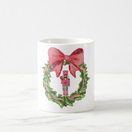 Launiger Weihnachtsmann-Weihnachtskranz Kaffeetasse