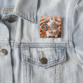 Launiges Meerschweinchen mit Marshmallow und Lutsc Button (Beispiel)