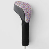 Launiges Pilzhaus-Muster (2) Golf Headcover (angewinkelt)