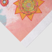 Launische Blumen Seidenpapier (Detail)