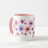 Launische Blumen Tasse (Vorderseite Links)