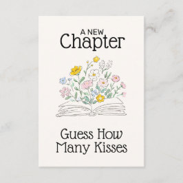 Launische Blumige Hochzeitsdusche Ein Neues Kapite Begleitkarte