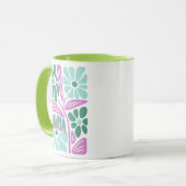 Launische Blumige Mama  Tasse (Vorderseite Links)