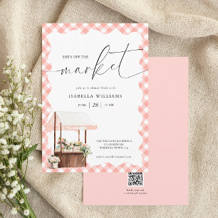 Launische Bridal Shower für die vom Markt genommen Einladung