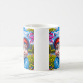 Launische Elf-Katze Kaffeetasse (Mittel)