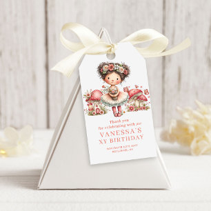 Launische Fee 1. Geburtstag Röschengeschenk Geschenkanhänger