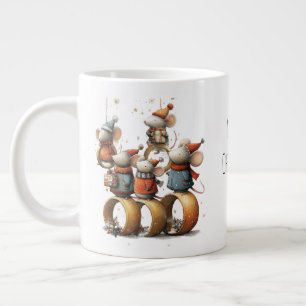 Launische Fünf Goldringe 12 Tage von Weihnachten Jumbo-Tasse