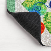 Launische Herz-Steppdecke - Block #1 Mousepad (Ecke)