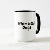 Launische Hunde Tasse (VorderseiteRechts)
