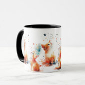 Launische Katzen-Kaffeetasse Tasse (Vorderseite Links)