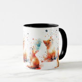 Launische Katzen-Kaffeetasse Tasse (VorderseiteRechts)