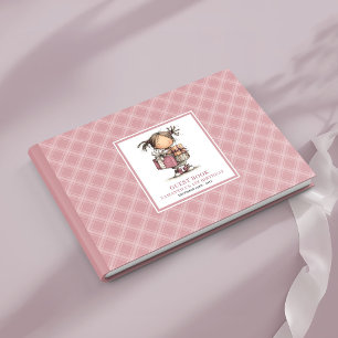 Launische Kleinkind Mädchen rosa 10. Geburtstagsfe Gästebuch