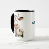 Launische Kuh Tasse (Vorderseite Links)