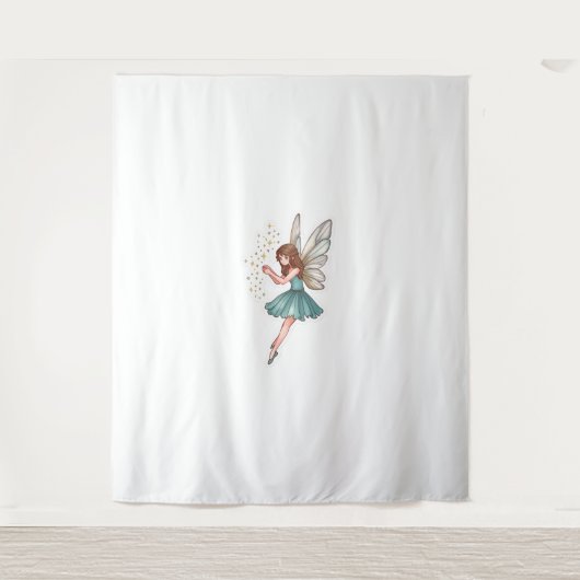 Launische Magische Fee Wandteppich (Vorderseite)