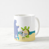 Launische Meerestiere Kaffeetasse (VorderseiteRechts)
