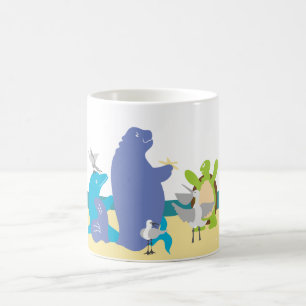 Launische Meerestiere  Kaffeetasse