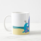 Launische Meerestiere Kaffeetasse (Links)