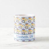 Launische Pflegemonogramm Kaffeetasse (Mittel)