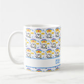 Launische Pflegemonogramm Kaffeetasse (Links)