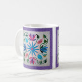 Launische Steppdecke Kaffeetasse (Vorderseite Links)