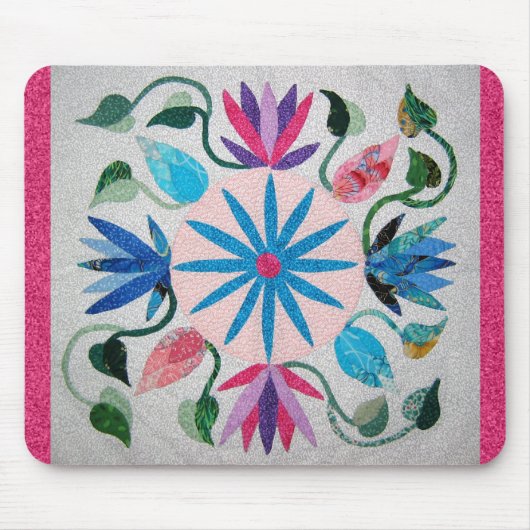 Launische Steppdecke Mousepad (Vorne)