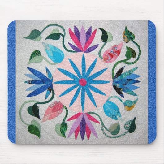 Launische Steppdecke Mousepad (Vorne)