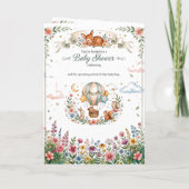 Launische Sternenwiesen-Illustration Karte (Rückseite)