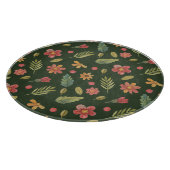 Launische Waldblumen Schneidebrett (Ecke)