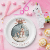 Launische Weihnachtsbaum-Schmuck-Papierteller Pappteller (Party)