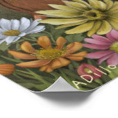 Launische Wildblumen-Feenkinder Abschied von den T Poster (Ecke)