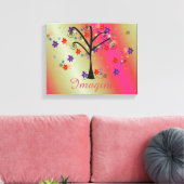 Launischer Baum Leinwanddruck (Insitu (Wohnzimmer))