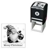 Launischer Gnom mit Schmuck Weihnachtsbaumschmuck Permastempel (Beispiel)