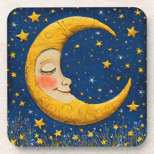 Launischer Halbmond Getränkeuntersetzer