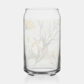 Launischer Hirsch & Igel bedrucktes Glas (Rückseite)