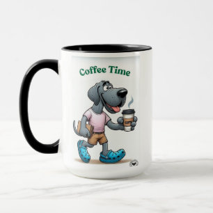 Launischer Hund Tasse